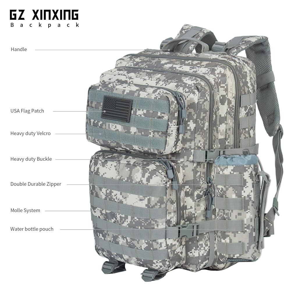 Amazon.co.jp: GZ XINXING 45L L L MOLLE 3日間アサルトパック